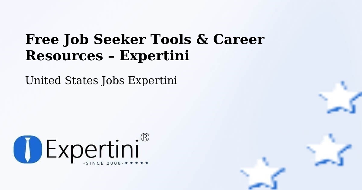 Free Job Seeker Tools & Career Resources – Pottstown - Pottstown, United States Jobs Expertini